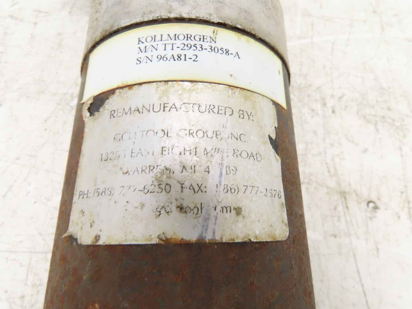 Kollmorgen TT-2953-3058-A  DC Servo Motor 2000 RPM