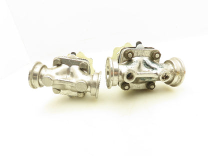 ITT Grinnell Manual Diaphragm Valve 1" CF3M Stainless Lot of 2