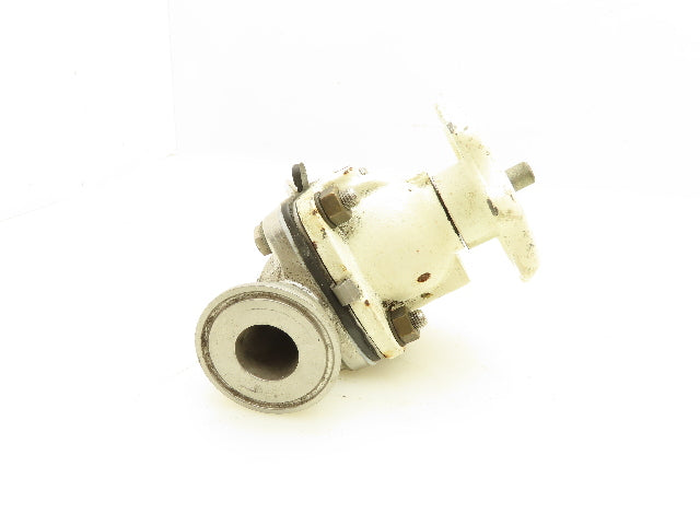 ITT Grinnell Manual Diaphragm Valve 1" CF3M Stainless Lot of 2