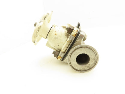 ITT Grinnell Manual Diaphragm Valve 1" CF3M Stainless Lot of 2