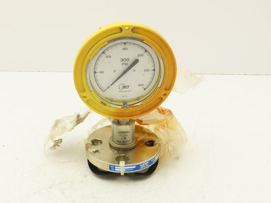 3D Instruments 25504-26C74GAD Accu-Drive Pressure Gauge 0-300 PSI