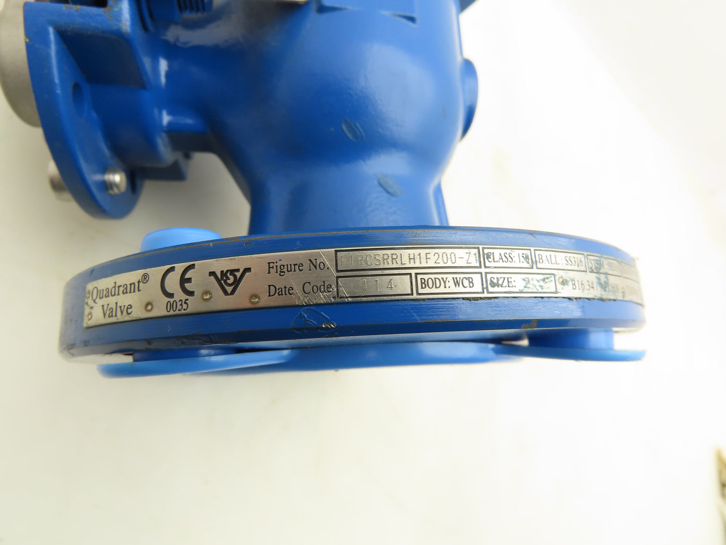 Quadrant F1RCSRRLH1F200-Z1 Steel Ball Valve 2" Flanged 150#