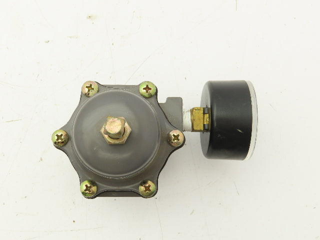 Fisher Controls 67C-443 Pneumatic Pressure Regulator 0-125 PSI