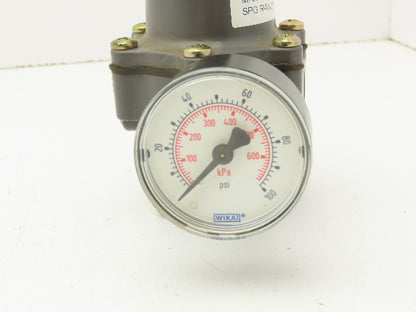 Fisher Controls 67C-443 Pneumatic Pressure Regulator 0-125 PSI