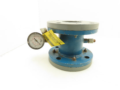OPW SCS5NF11040302 Pneumatic Rubber Sleeve Pinch Valve 3" Flange
