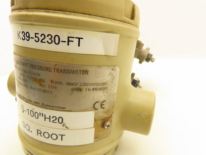 Honeywell STD120-J2H ST 3000 Smart Pressure Transmitter -20 to 400inH20