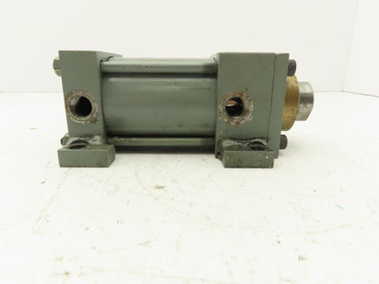 Lynair LH-2-1/2A04 Hydraulic Cylinder 2.5" Bore 2" Stroke 1500 PSI Foot Mount
