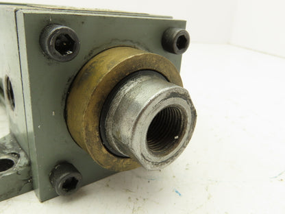 Lynair LH-2-1/2A04 Hydraulic Cylinder 2.5" Bore 2" Stroke 1500 PSI Foot Mount