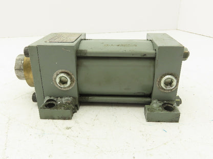 Lynair LH-2-1/2A04 Hydraulic Cylinder 2.5" Bore 2" Stroke 1500 PSI Foot Mount