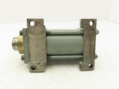 Lynair LH-2-1/2A04 Hydraulic Cylinder 2.5" Bore 2" Stroke 1500 PSI Foot Mount