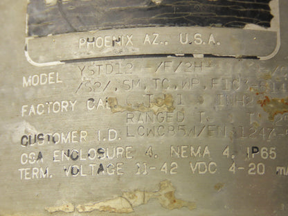 Honeywell YSTD120 ST 3000 Smart Transmitter 0-25inH20