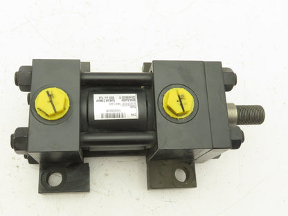 Parker Series 2H Hydraulic Cylinder 2" Bore 1" Stroke 3000 PSI Side Lug