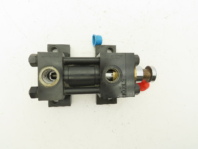 Yates Hydraulic Cylinder 2" Bore 1" Stroke Side Lug Foot Mount