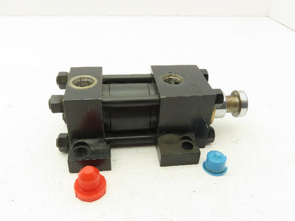 Yates Hydraulic Cylinder 2" Bore 1" Stroke Side Lug Foot Mount