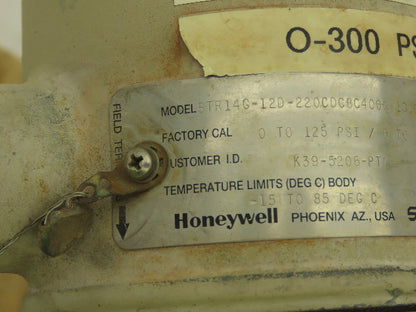 Honeywell STR14G-12D ST3000 S100 R300 Smart Pressure Transmitter 0-125 PSI