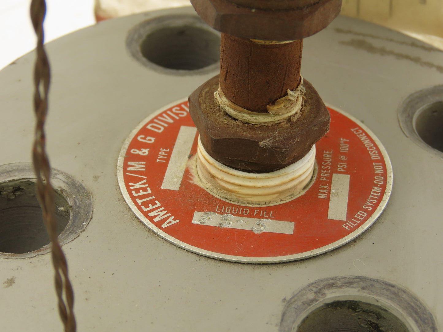 United Electric J120-S152B Pressure Switch 15A 480VAC 1-50 PSI