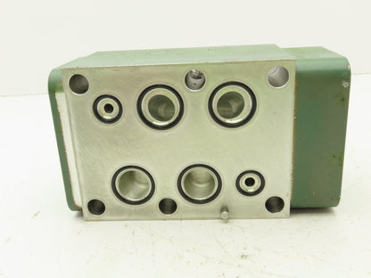 Sun Hydraulics 9KW9-A2 Aluminum Manifold Block for D08 Directional Valve