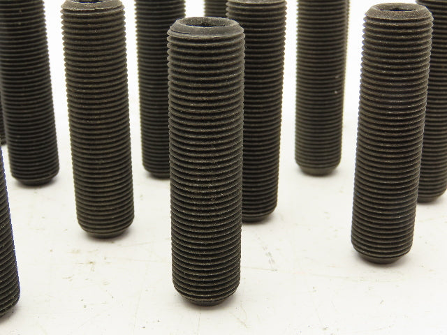 EZ Sockets 3/4-16 x 3" Cup Point Socket Set Screw 3/8" Hex Black Oxide 601468P  Lot of 19