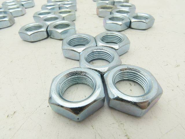 MSC Right Hand Hex Jam Nut 3/4-16 Thread x 1-1/8"W Grade 2  Lot of 50