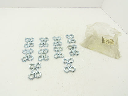 MSC Right Hand Hex Jam Nut 3/4-16 Thread x 1-1/8"W Grade 2  Lot of 50