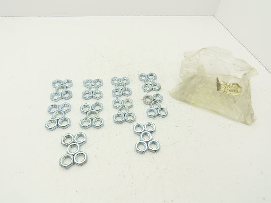 MSC Right Hand Hex Jam Nut 3/4-16 Thread x 1-1/8"W Grade 2  Lot of 50