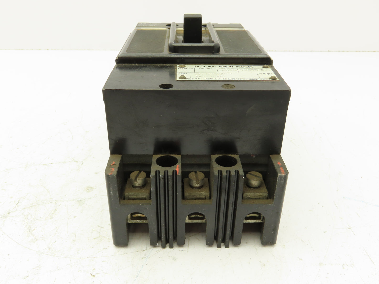 Westinghouse AB DE-ION 3-Pole Circuit Breaker 90A 600V 3PH