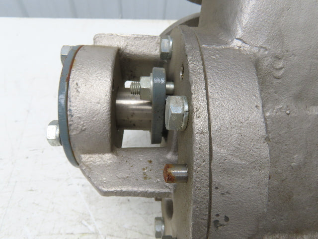 Sanko DD80A 2-Way Pneumatic Conveying Diverter Valve 3" Flanged Stainless