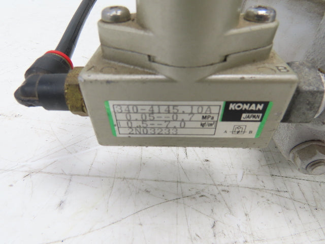 Sanko Air Plant GC80AT 2-Way Pneumatic Conveying Diverter Cock Valve 3" Flanged