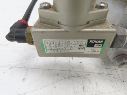Sanko Air Plant GC80AT 2-Way Pneumatic Conveying Diverter Cock Valve 3" Flanged
