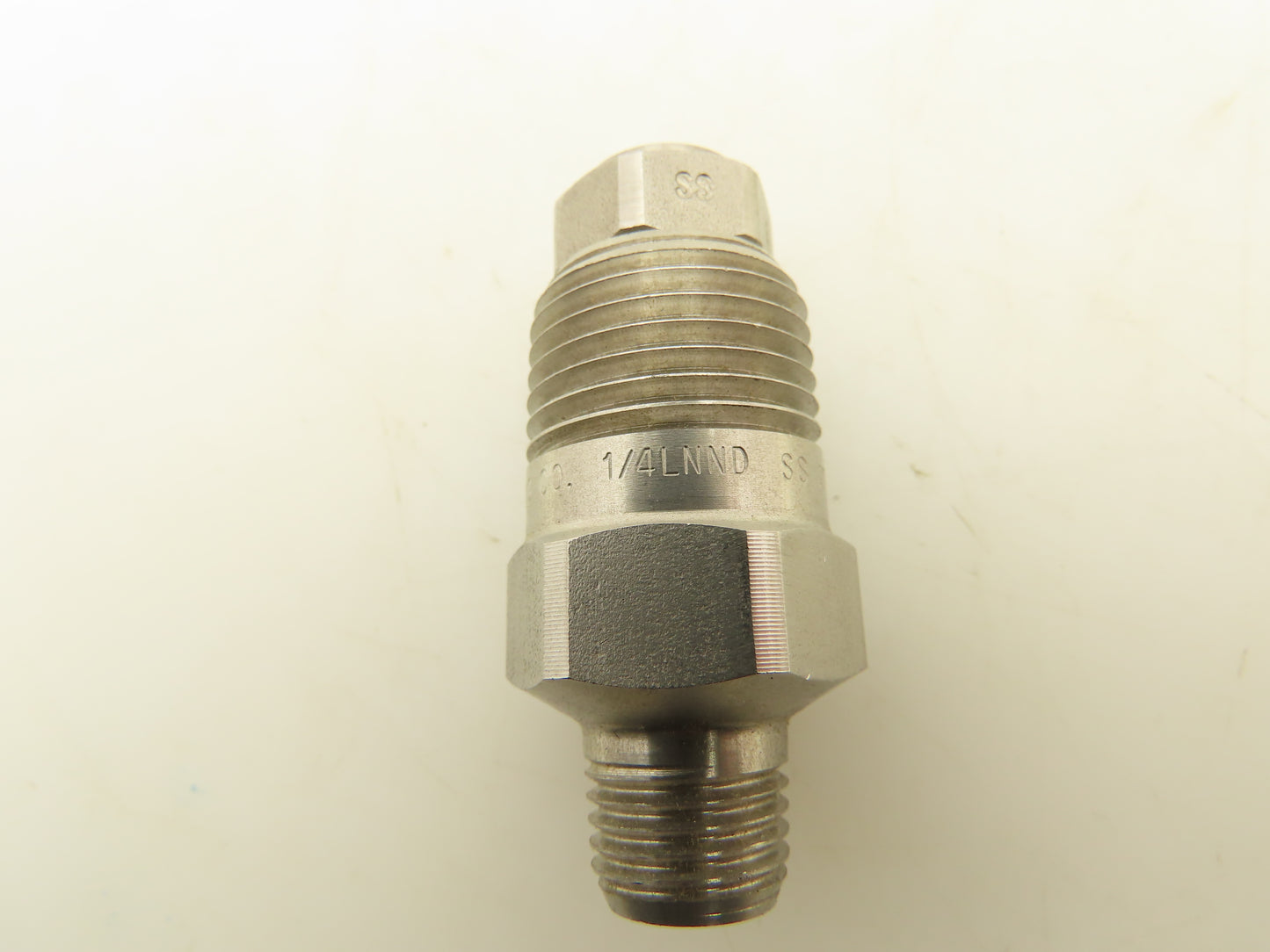 Spraying Systems 1/4LNND Hydraulic Atomizing Spray Nozzle 1/4" x 1/2" NPT SS