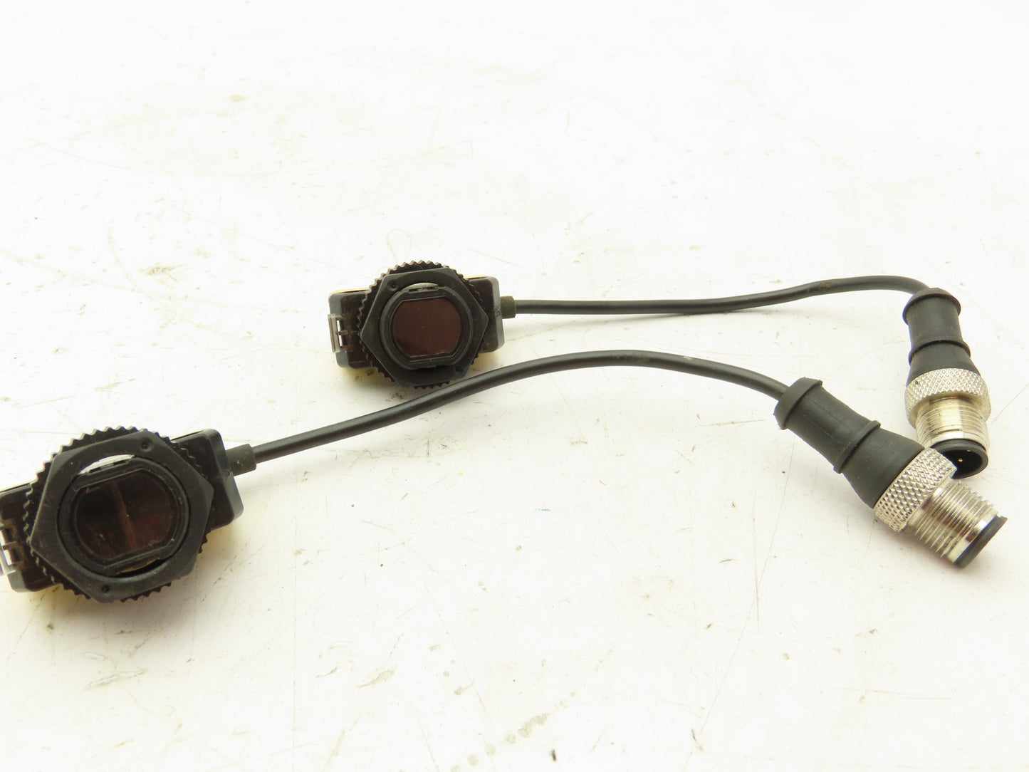 Banner QS18VP6LPQ5 Photoelectric Sensor 10-30VDC 100MA 3.5M Range LED Lot Of 2