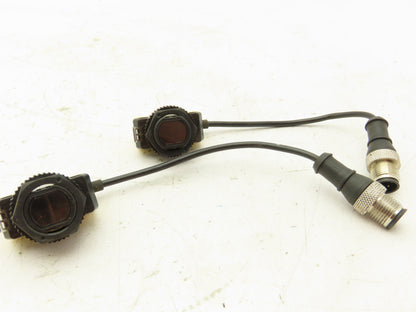 Banner QS18VP6LPQ5 Photoelectric Sensor 10-30VDC 100MA 3.5M Range LED Lot Of 2