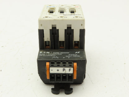 Eaton E04NB18X3N Contactor 3P Contact Block w/Coil Controller 24VDC E02NBXCXNN