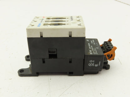 Eaton E04NB18X3N Contactor 3P Contact Block w/Coil Controller 24VDC E02NBXCXNN