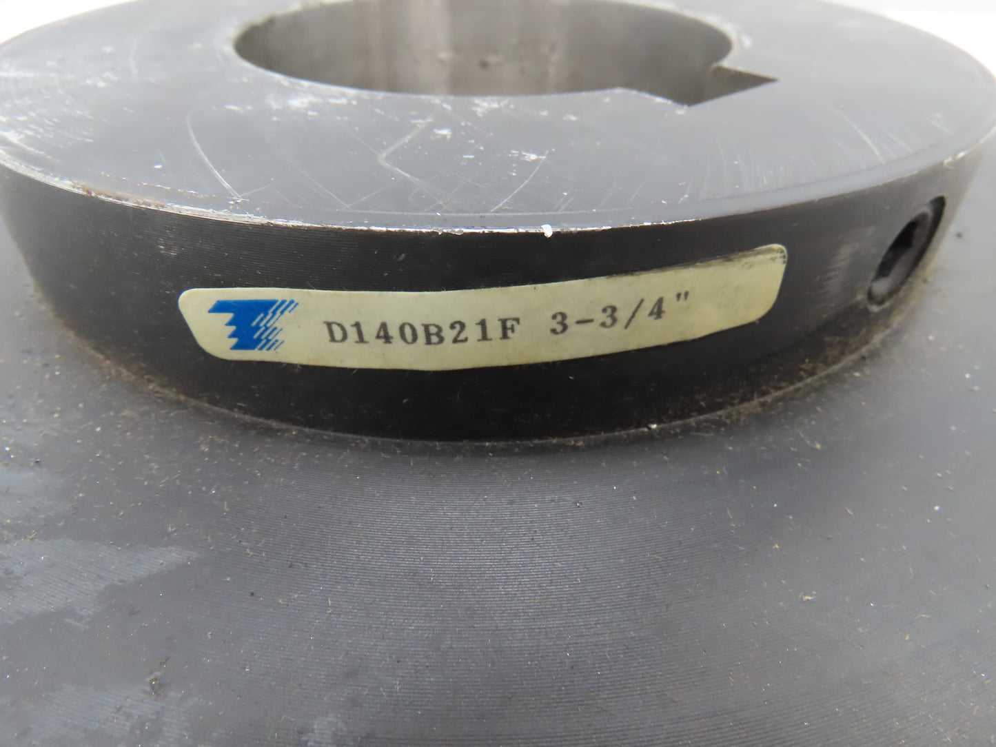 Tsubaki D140B21F #140-2 Double Roller Chain Sprocket 21T 1.75" Pitch 3.75" Bore