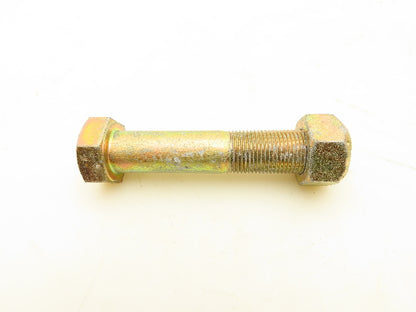 Yellow Hex Head Cap Screw 7/8-14 x 4" Grd 8 Pipe Flange Bolts & Nuts  Lot of 14