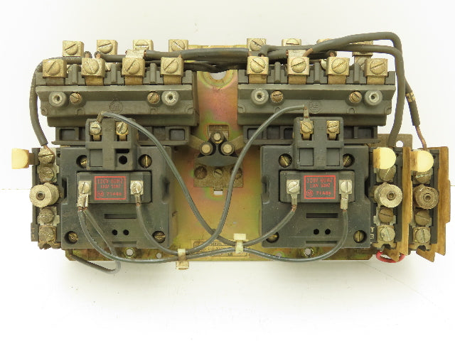 Allen Bradley 705-B0DX286 Reversing Motor Starter 4 Pole 120V Coil 10HP Nema 1