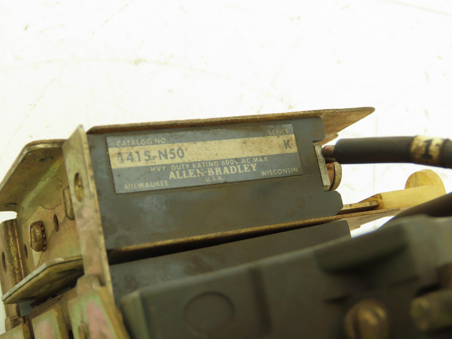 Allen Bradley 705-B0DX286 Reversing Motor Starter 4 Pole 120V Coil 10HP Nema 1