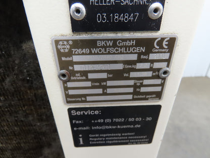 BKW WRK10/ZR40-CH2 Refrigerated Chiller Cooling Oil Chiller 480V 3Ph