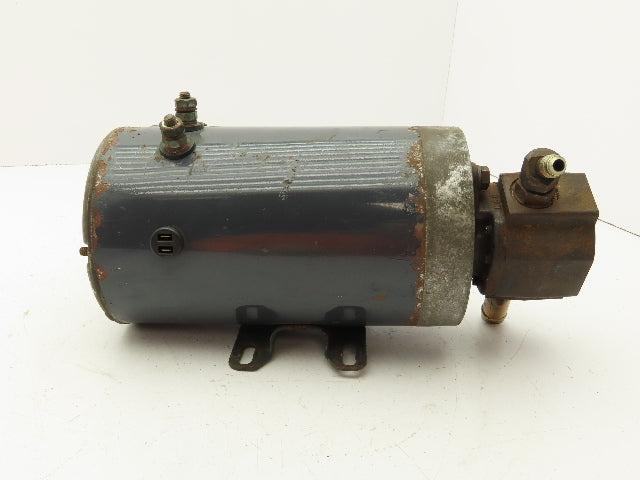 Hyster E45XM-33 Forklift Power Steering Pump Barnes 325186 Motor