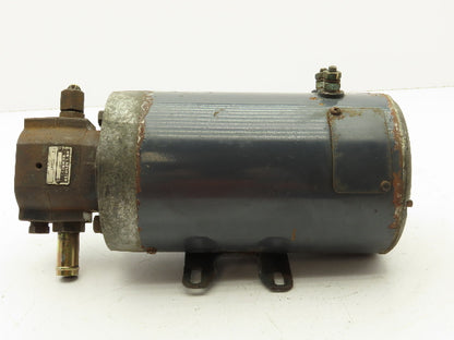 Hyster E45XM-33 Forklift Power Steering Pump Barnes 325186 Motor