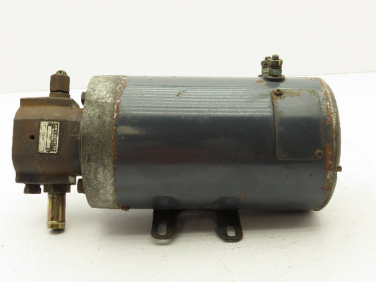 Hyster E45XM-33 Forklift Power Steering Pump Barnes 325186 Motor