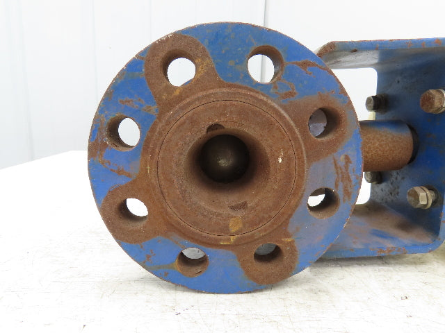 Kitz 2-300 Steel Ball Valve 2" Flanged EL-O-Matic Pneumatic Actuator SR