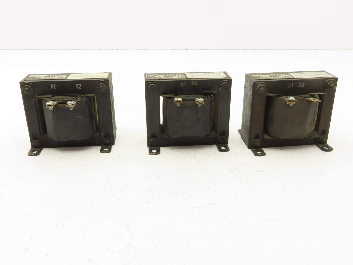 Harnischfeger P&H 75Z60D1 Transformer 460VAC .075KVA 24VAC 1Ph Lot Of 3
