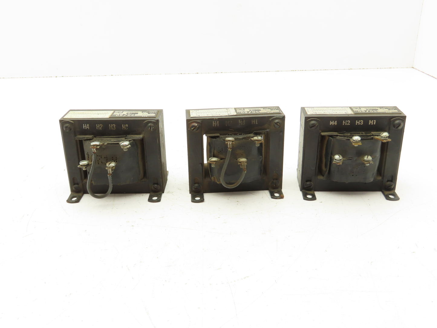 Harnischfeger P&H 75Z60D1 Transformer 460VAC .075KVA 24VAC 1Ph Lot Of 3