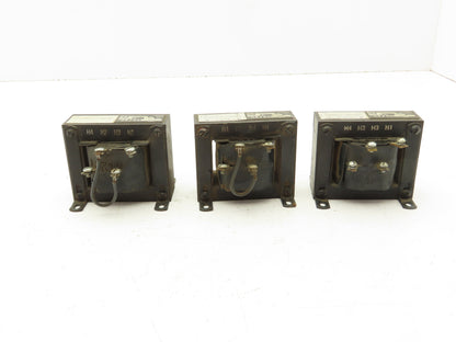 Harnischfeger P&H 75Z60D1 Transformer 460VAC .075KVA 24VAC 1Ph Lot Of 3