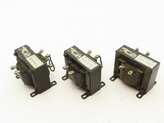 Harnischfeger P&H 75Z60D1 Transformer 460VAC .075KVA 24VAC 1Ph Lot Of 3