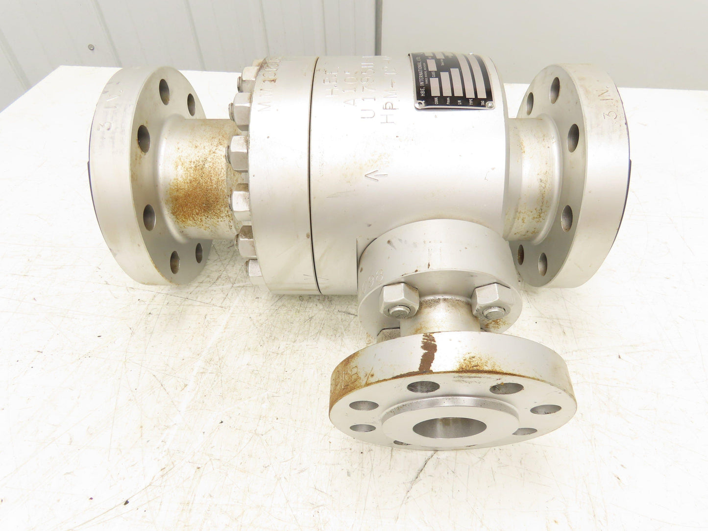 HBE International HPM-12-060 Recirculation Valve 3" Flanged Pump Flow Protection