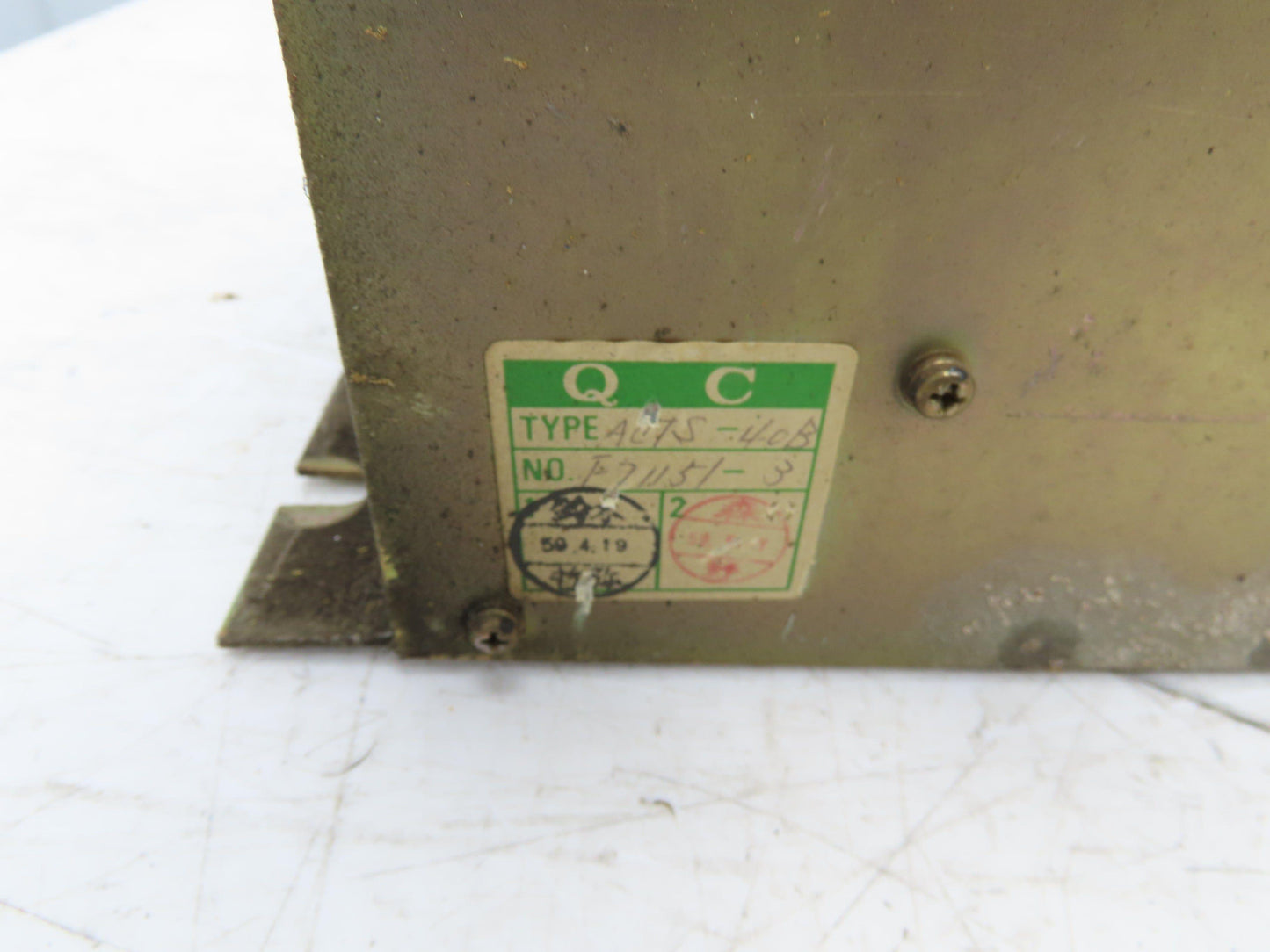 Toshiba ACTS40B Transistor Servo Drive 3 Pole