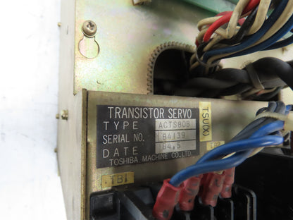Toshiba ACTS80B Transistor Servo Drive Module